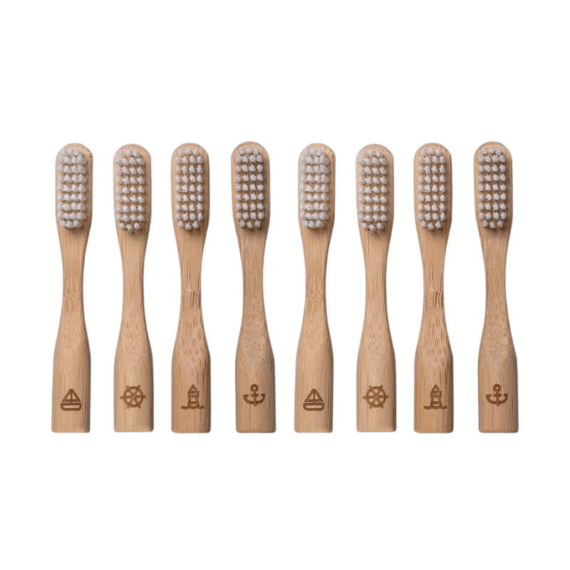 greenanker 8 replacement heads for bamboo toothbrush