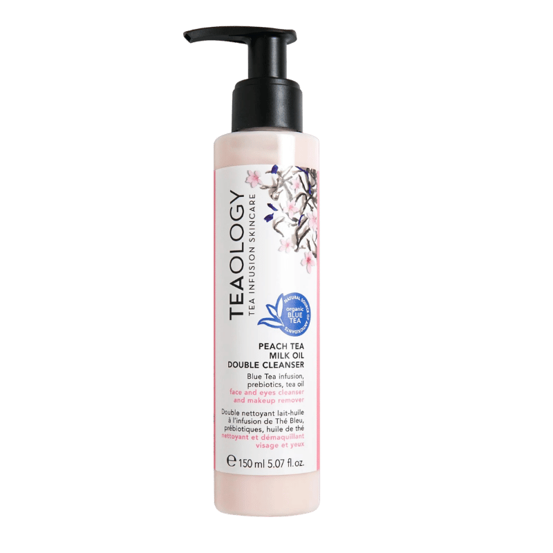 TEAOLOGY Peach Tea Milk-to-Oil Double Cleanser