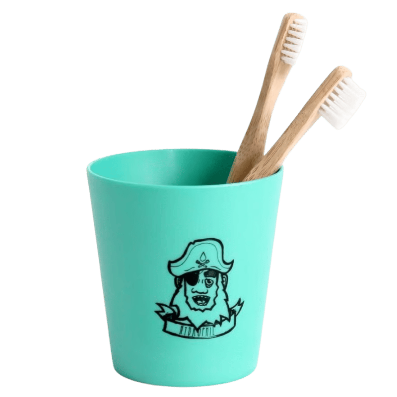 Hydrophil Kids toothbrush cup green