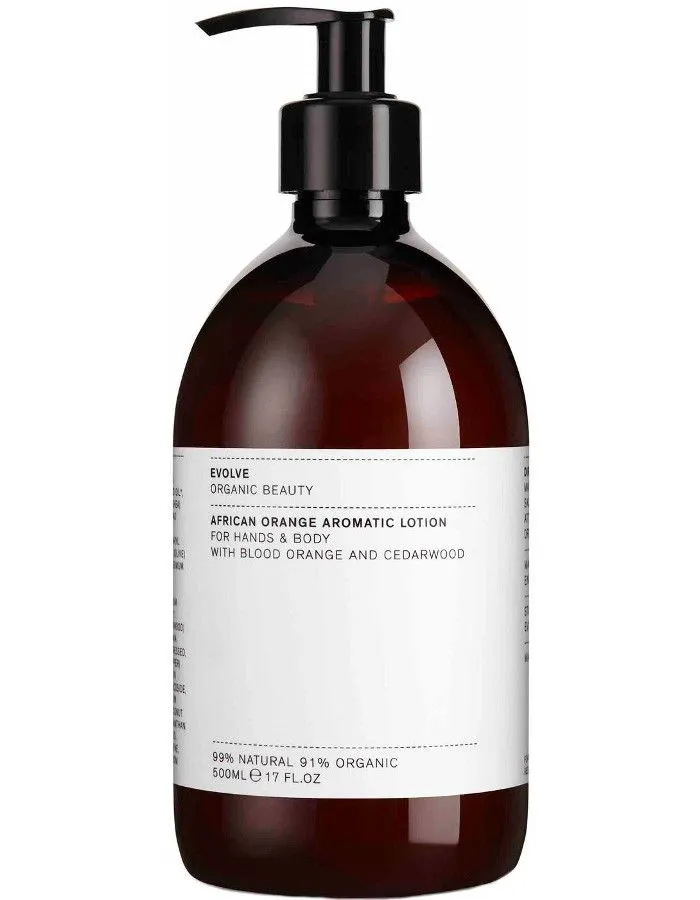 African Orange Body Lotion Family Size