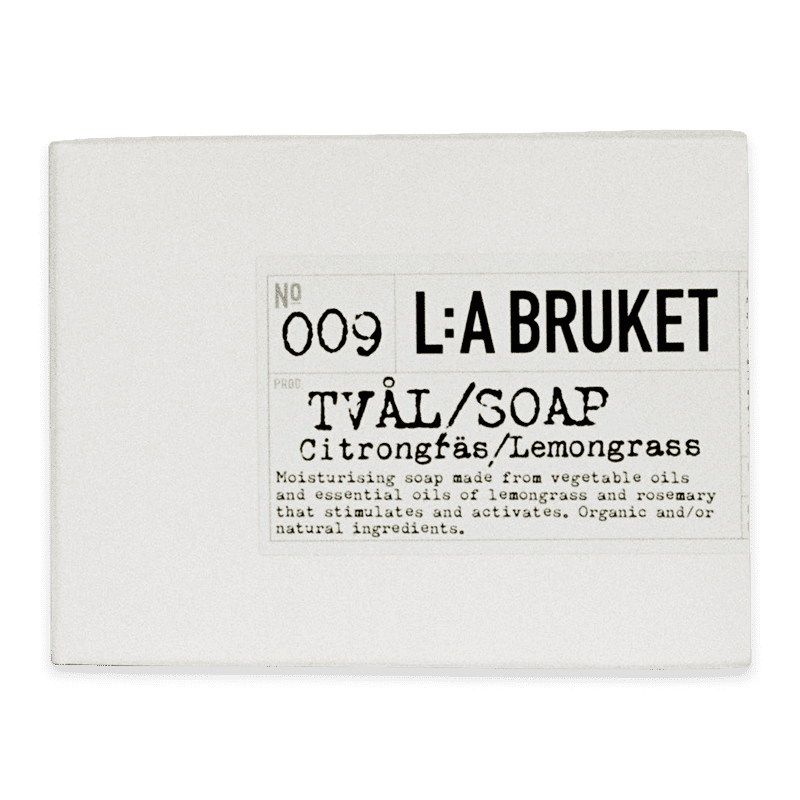 L:A BRUKET No. 009 Bar Soap Lemongrass