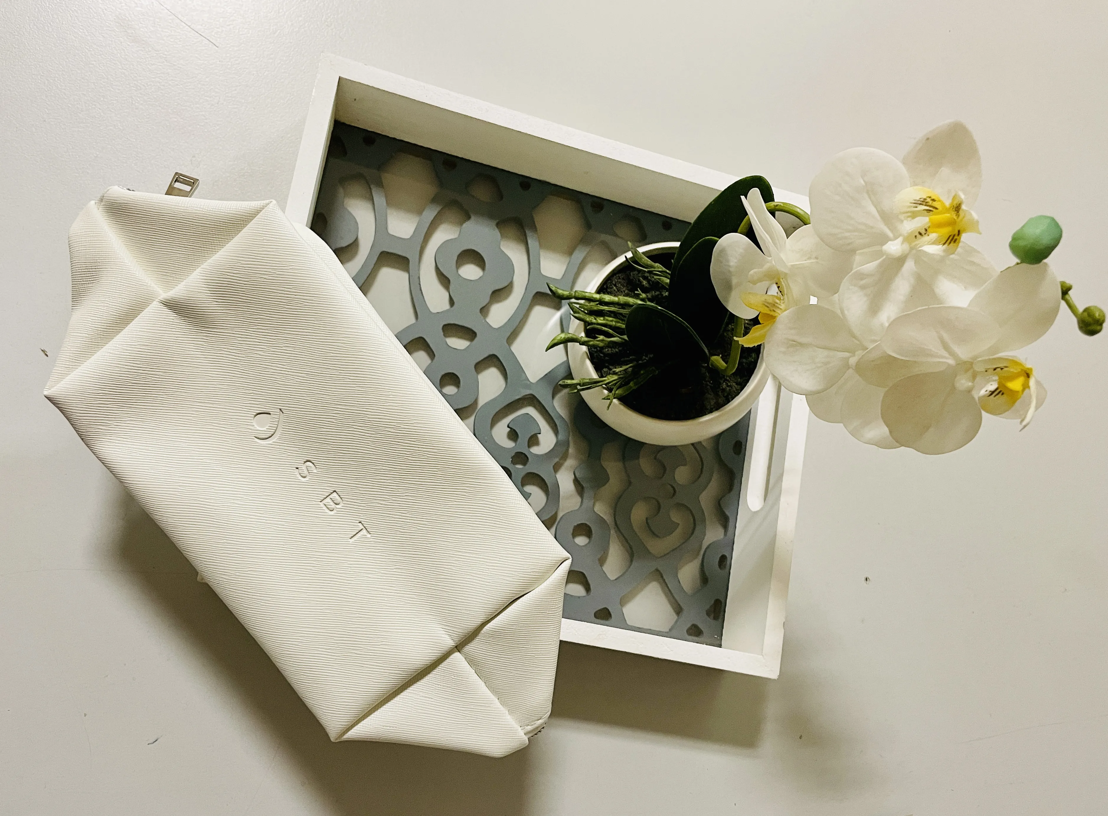 Beauty Bag SBT white