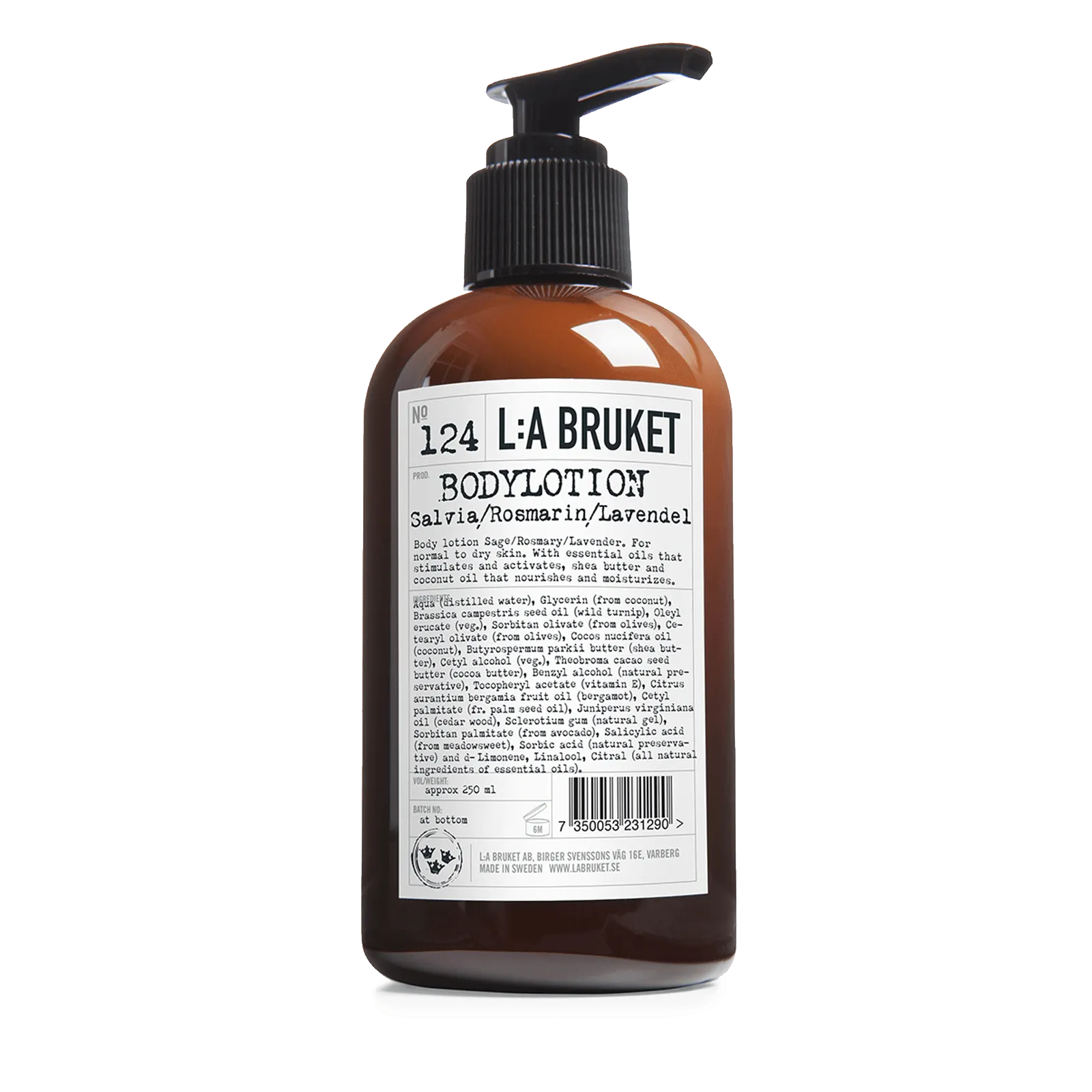 No. 124 NEW Body Lotion Sage/Rosemary/Lavender NEW