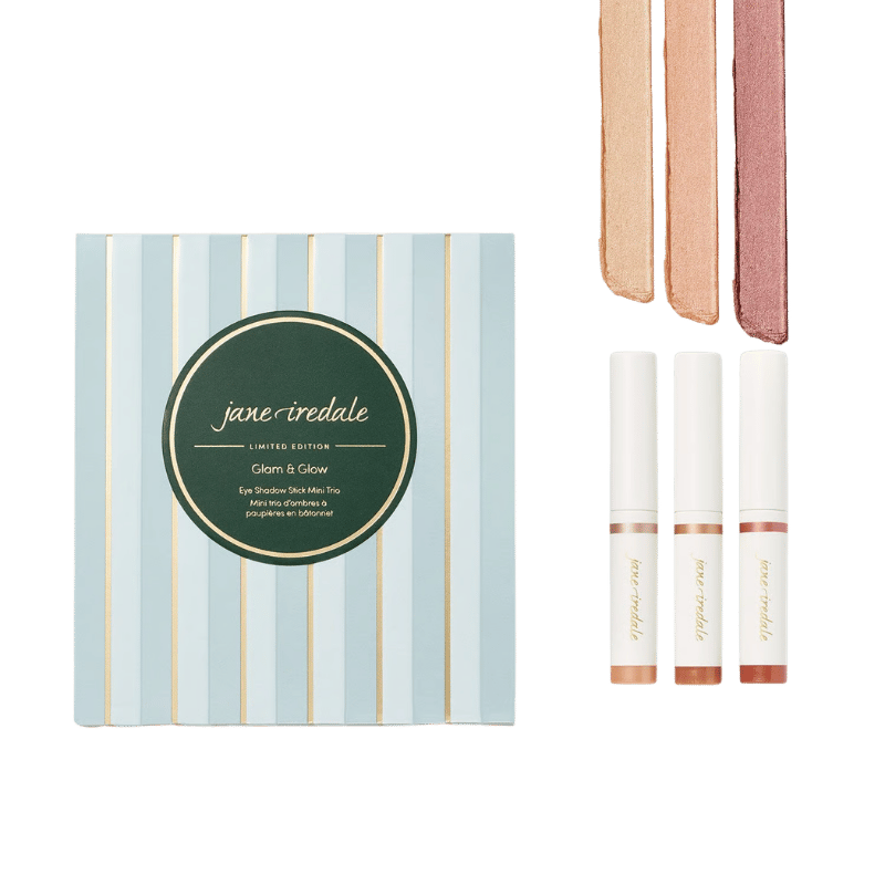 Jane Iredale Mineral Glam & Glow Eye Shadow Stick Mini Trio - Limited Edition