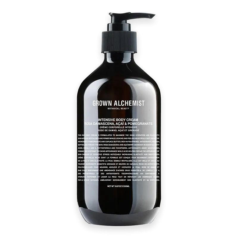 Intensive Body Cream Rosa Damascena, Acai & Pomegranate