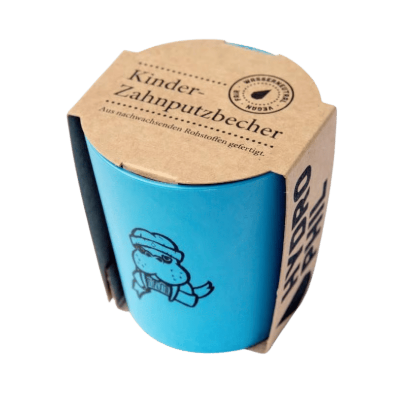 Hydrophil Children's toothbrush cup blue