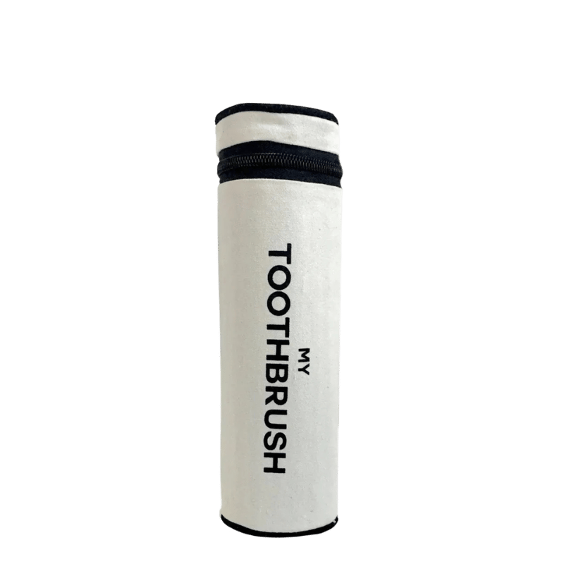 Bag-all cosmetic bag "My Toothbrush", natural
