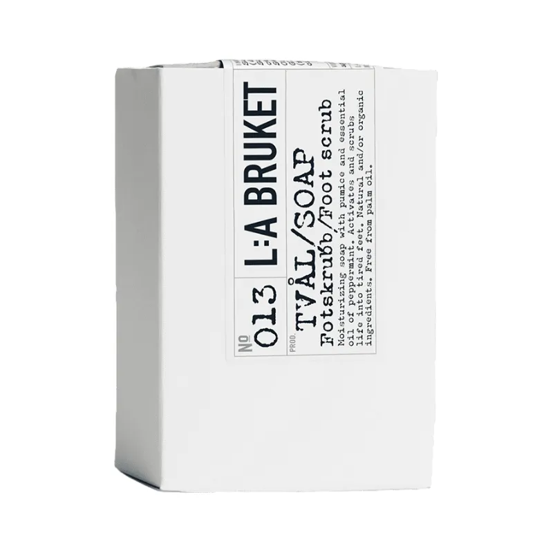 No. 013 Bar Soap Foot Scrub Peppermint