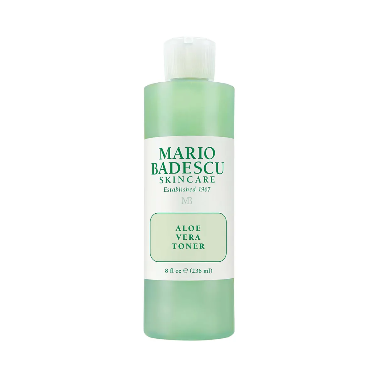 Grüne Flasche Mario Badescu Aloe Vera Toner, 236 ml.