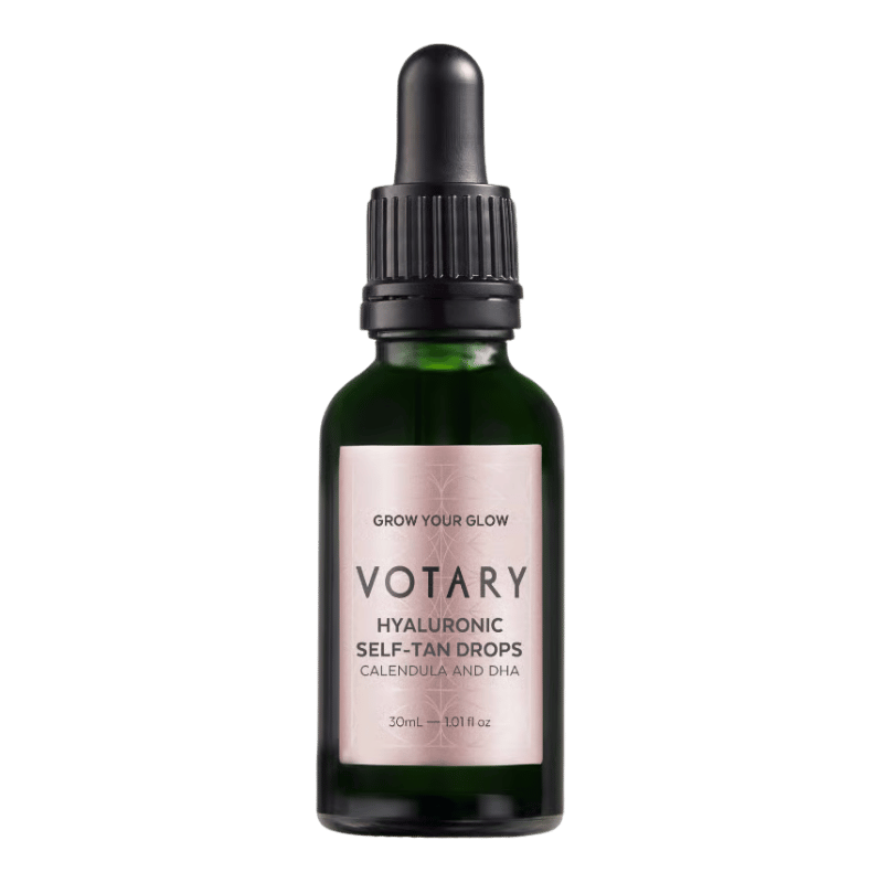 VOTARY Hyaluronic Self-Tan Drops, Calendula and DHA