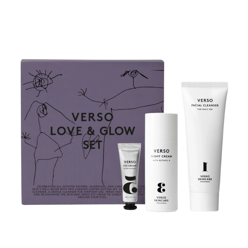 VERSO SKINCARE Love & Glow Men’s Set