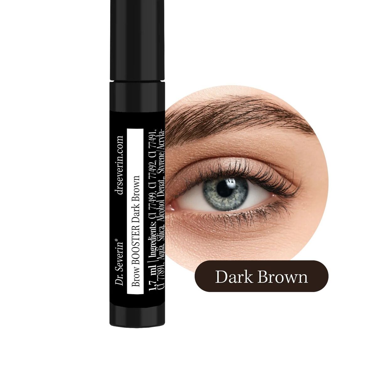 Brow Liner & Booster 2-in-1 Eyebrow Serum Dark