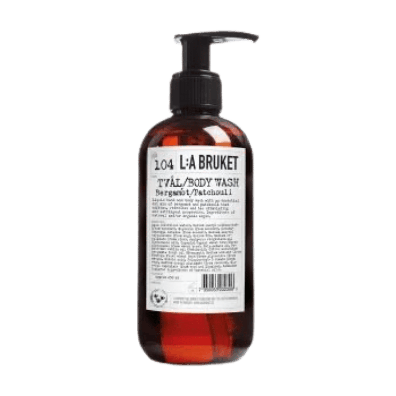 L:A BRUKET No. 104 Hand & Body Wash Bergamot/Patchouli Travel Size