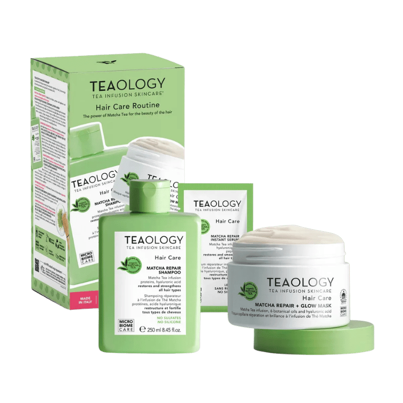 TEAOLOGY Matcha Repair Hair Care Routine Kit