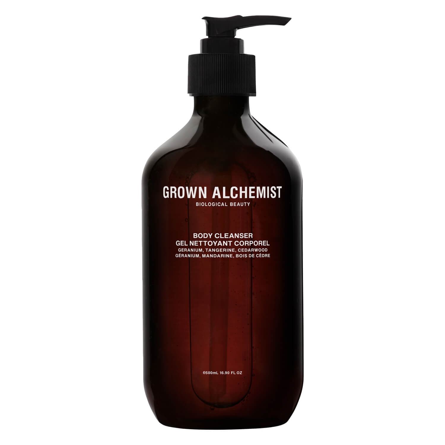 Body Cleanser: Geranium, Tangerine, Cedarwood 500ml