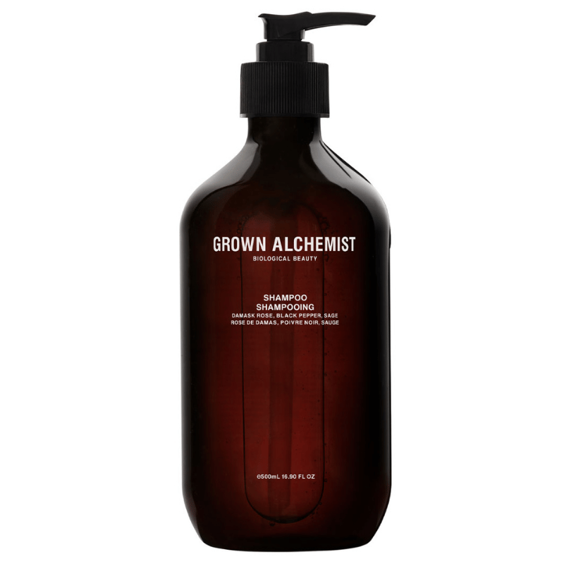 Grown Alchemist Shampoo Damask Rose, Black Pepper & Sage