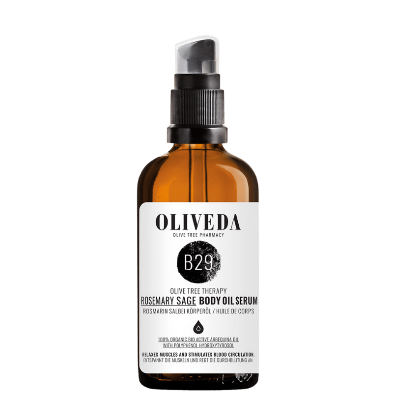 OLIVEDA B29 Body Oil Rosemary Sage Activating