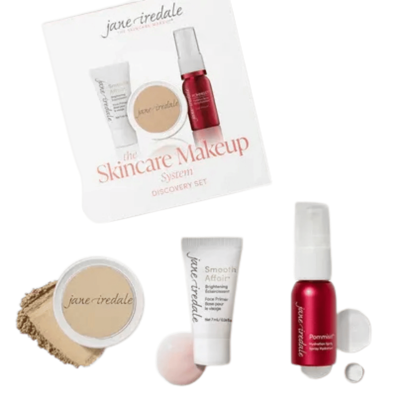 Jane Iredale Mineral Skincare Make-up System - Discovery Set Warm Sienna