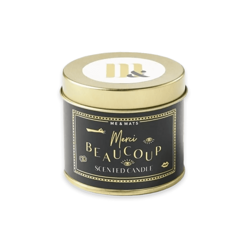 Scented candle "Merci Beaucoup"