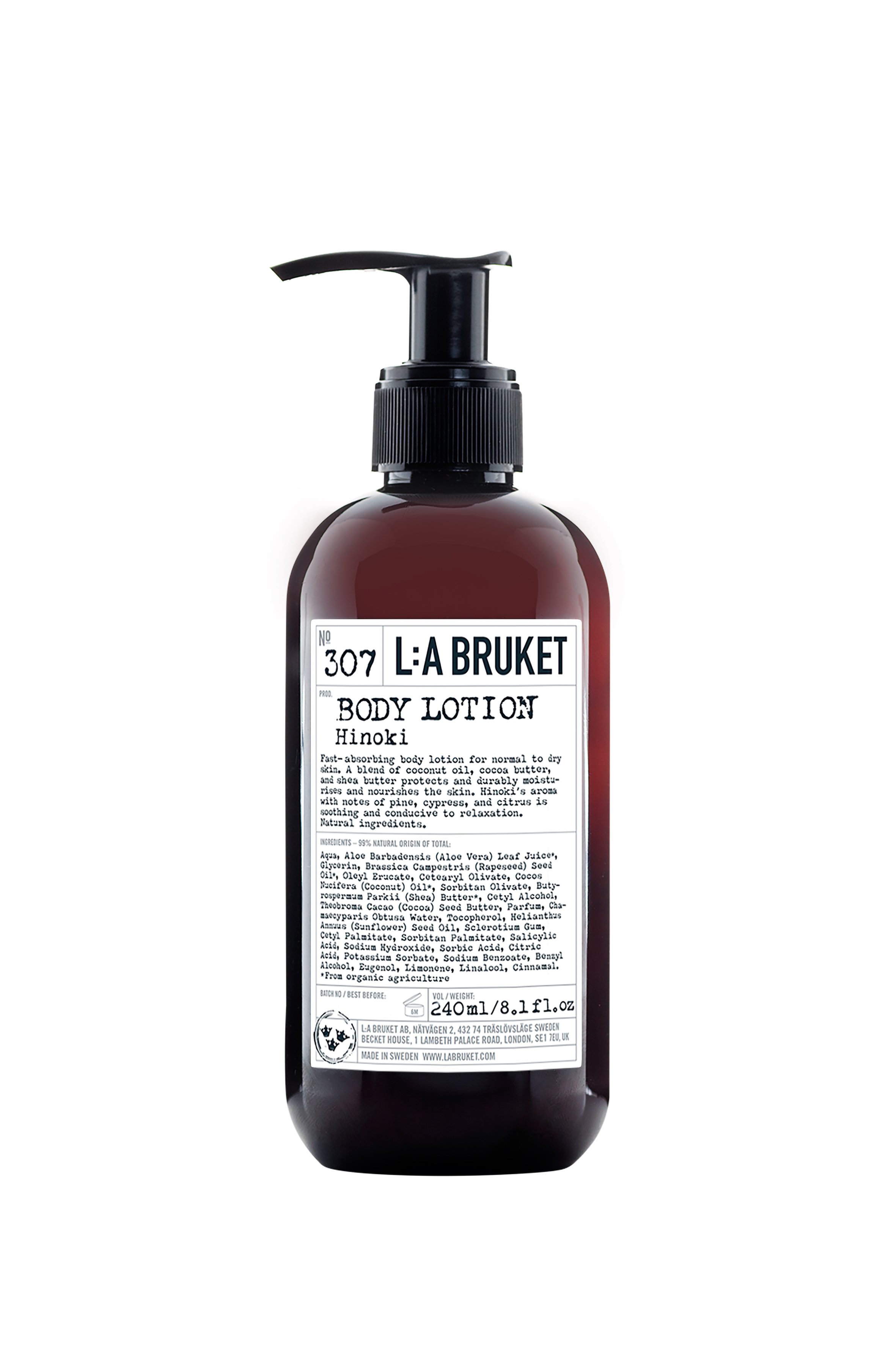 No. 307 NEW Body Lotion Hinoki