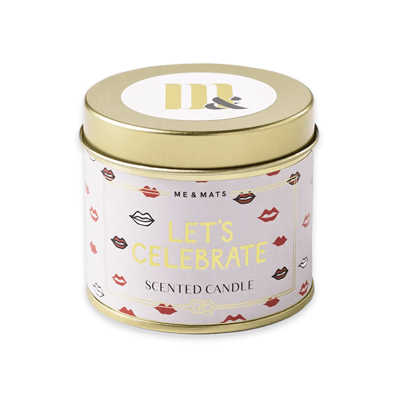 Scented candle "Let`s Celebrate"