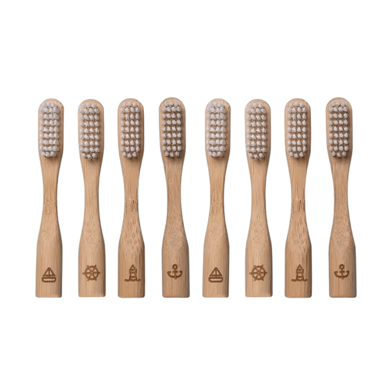 greenanker 8 replacement heads for bamboo toothbrush