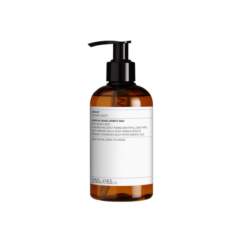 EVOLVE Organic Beauty African Orange Body Wash PROMOTION
