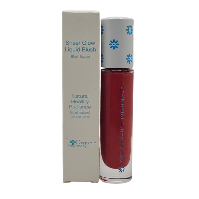 The Organic Pharmacy Sheer Glow Liquid Blush red