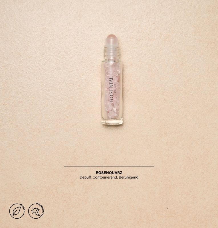 Rosental Organics Face Yoga Roll-on Rose Quartz ltd. Edition