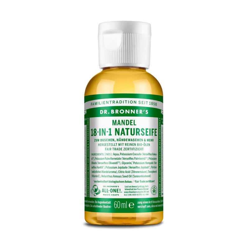Dr. Bronner's 18 in 1 Organic Natural Soap Almond