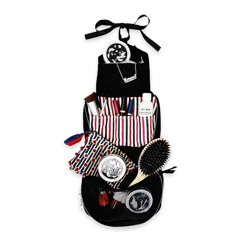 Bag-all Hanging cosmetic bag, black