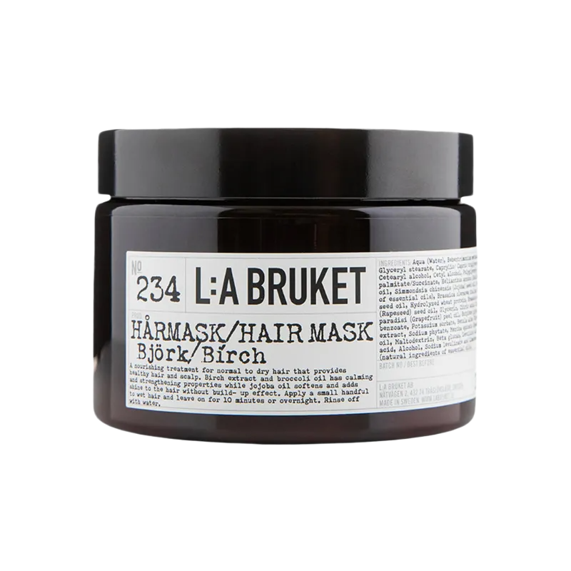 L:A BRUKET No. 234 Hairmask Birch