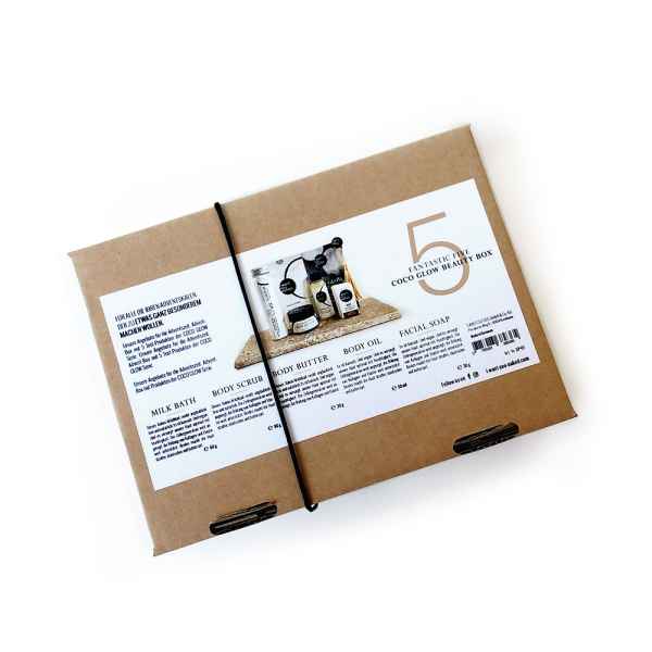 I want you naked FANTASTIC FIVE Coco Glow Box with 5 mini sizes