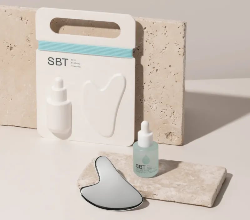 SBT Labs Mini Cell Life Serum & Gua Sha Gift Set
