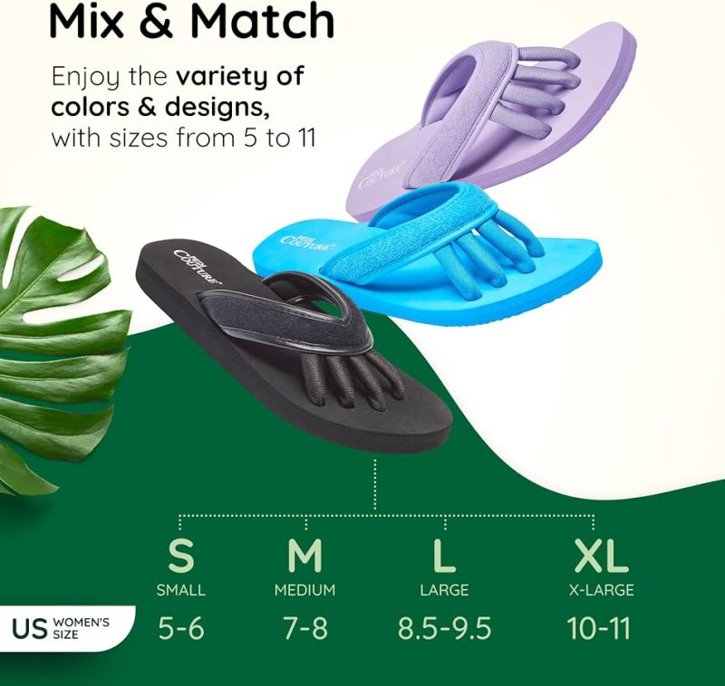 Pedi Couture Pedicure Sandal SPA Terry Turquoise