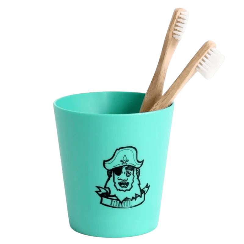 Hydrophil Kids toothbrush cup green