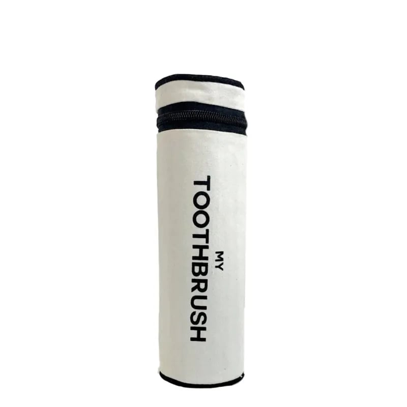 Bag-all cosmetic bag "My Toothbrush", natural