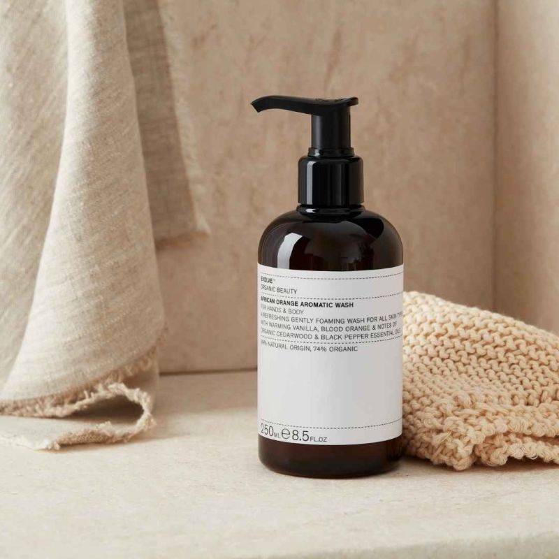 EVOLVE Organic Beauty African Orange Body Wash PROMOTION