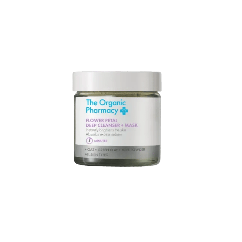 Organic Pharmacy Flower Petal Deep Cleanser & Mask NEW