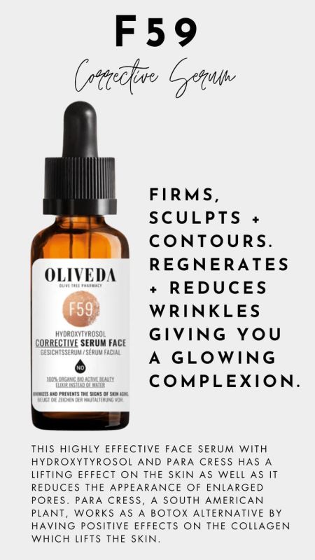 OLIVEDA F59 Corrective Serum Face Hydroxytyrosol