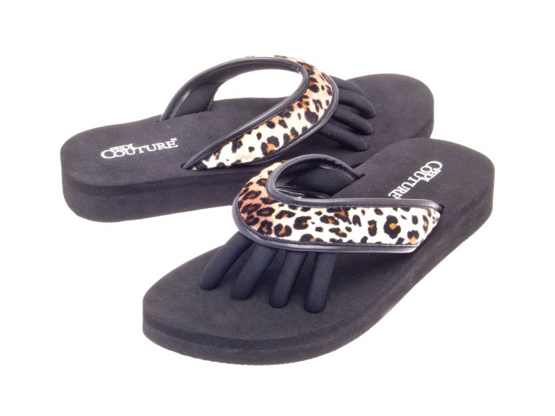 Pedi Couture Pedicure Sandal Wild Leopard