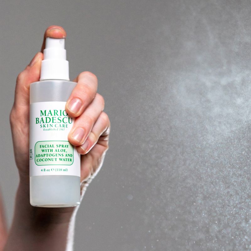 Mario Badescu Skincare Facial Spray with Aloe, Adaptogens & Coconut Water Travel Size