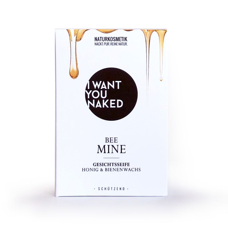 I want you naked BEE MINE facial soap with honey & beeswax