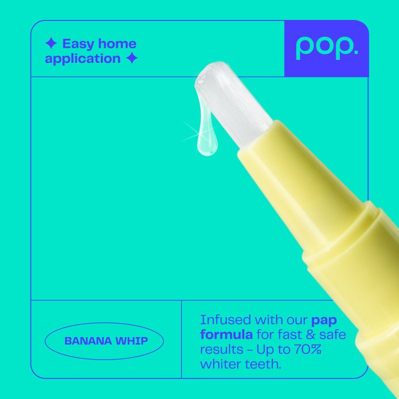 smilepen Pop Teeth Whitening Pen – Banana Whip