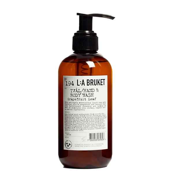 L:A BRUKET No. 194 Hand & Body Wash Grapefruit Leaf 450ml