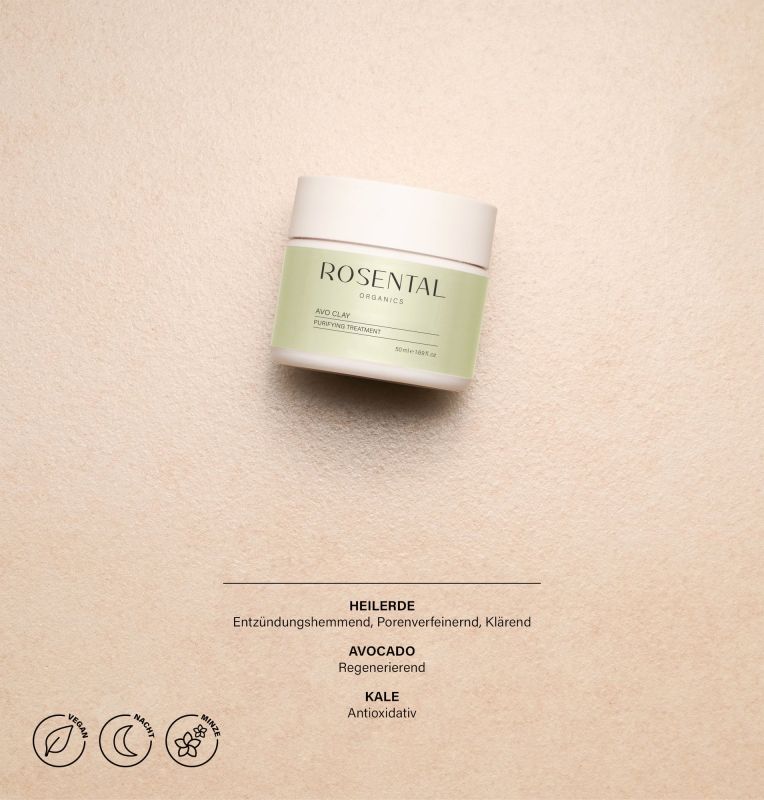 Rosental Organics Avo Clay Mask