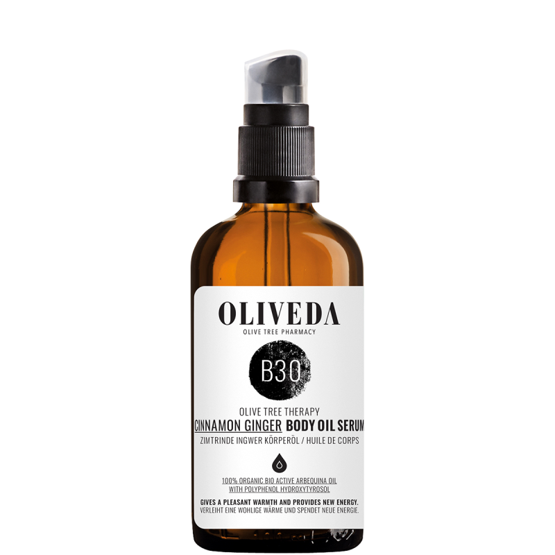 OLIVEDA B30 Body Oil Cinnamon Bark Ginger Relaxing