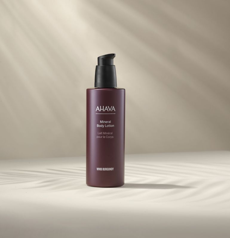 Ahava Mineral Body Lotion Vivid Burgundy Body Lotion
