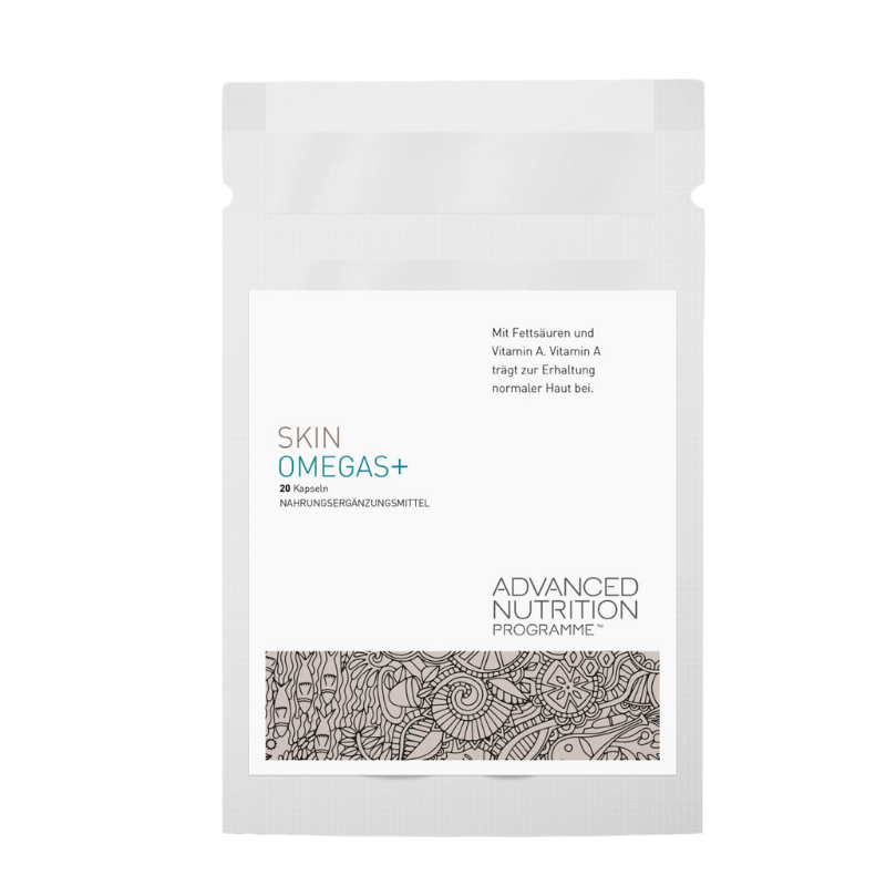 ADVANCED NUTRITION PROGRAMME Skin Omegas+ travel size 20 pieces