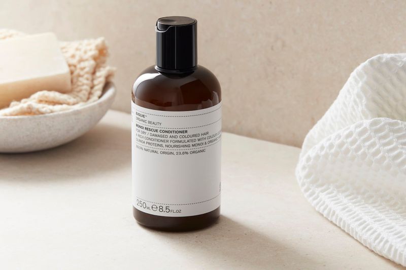 EVOLVE Organic Beauty Monoi Rescue Natural Hair Conditioner